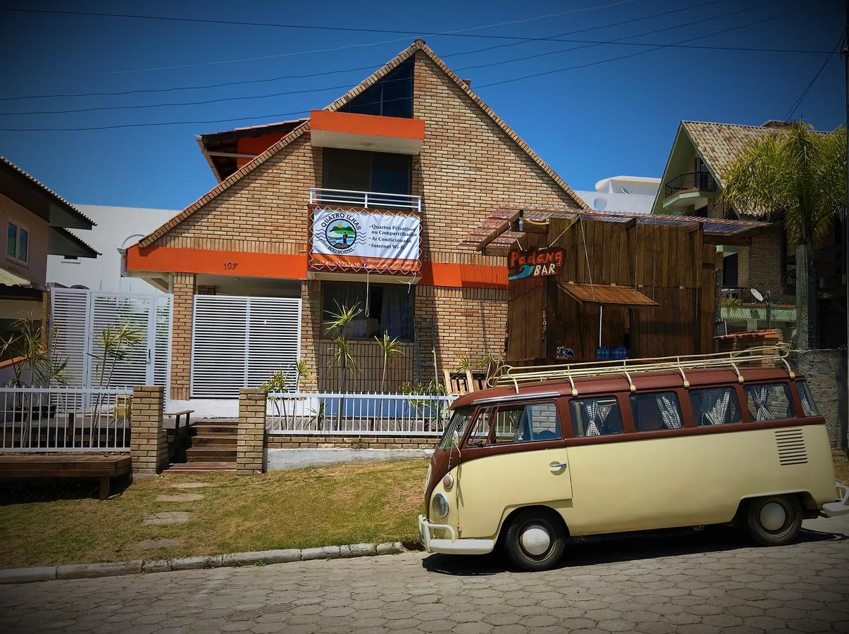 Quatro Ilhas Beach Hostel Bombinhas Exterior foto