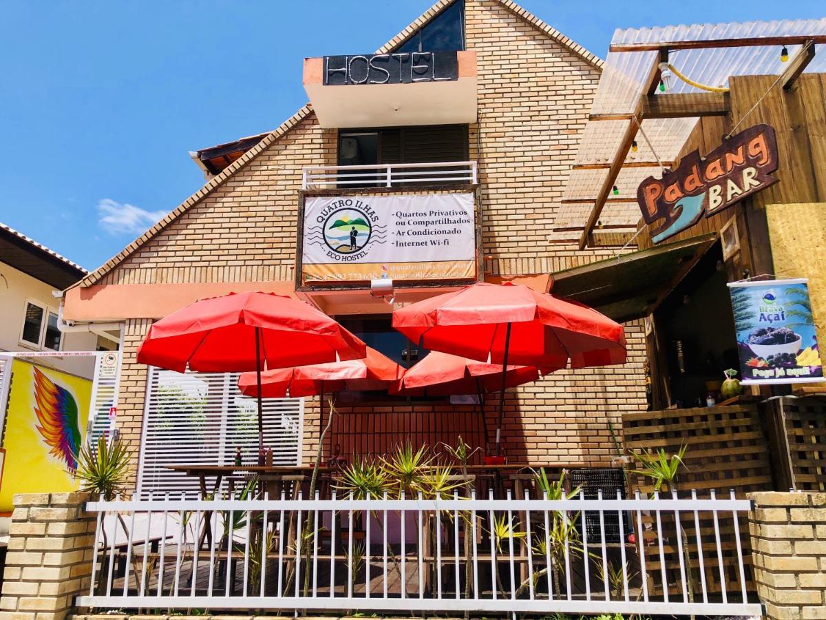 Quatro Ilhas Beach Hostel Bombinhas Exterior foto